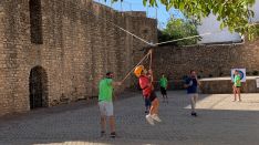 Los más pequeños también participaron en varias actividades adaptadas para ellos en las Murallas del Carmen // CharryTV