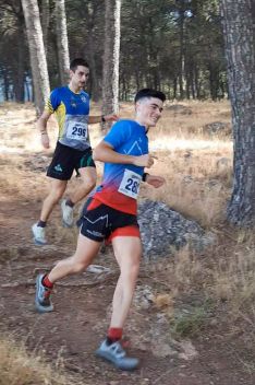 Porras durante su participación en la carrera de Rute // Raúl Porras