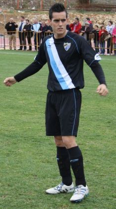 Juanmi, que suma tres goles en 1ª División, fue alineado de inicio en el Atco. Malagueño. // CharryTV