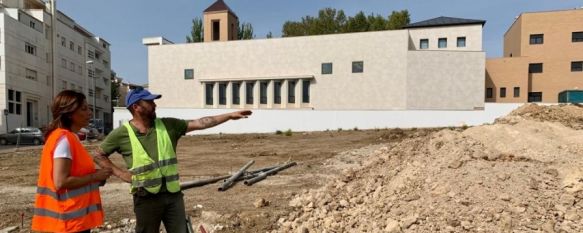 La actuación viene a completar el proceso de urbanización de la zona, según ha trasladado la alcaldesa María de la Paz Fernández. // Ayuntamiento de Ronda