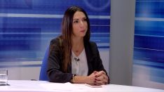 Helena Blanco en el plató de Charry TV  // CharryTV