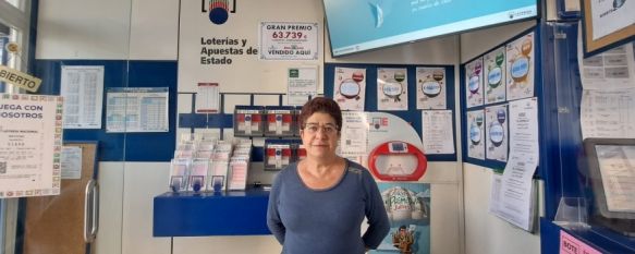 Ya en junio el local repartió un primer premio de la Lotería Nacional de la Bonoloto. // María José García