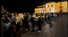 Dos mil personas accedieron al Convento de Santo Domingo para disfrutar de “Purgatorium, la Ronda más oscura”.  // CharryTV