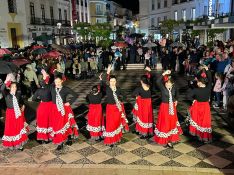 Las academias rondeñas actuaron en la plaza del Socorro  // CharryTV