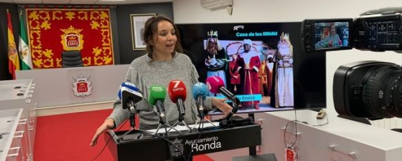 Concha Muñoz ha dado a conocer las actividades que tendrán lugar en las próximas semanas // Ayuntamiento de Ronda