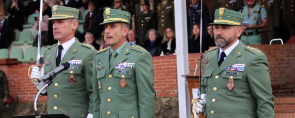 El coronel Francisco Paúl toma el mando como nuevo jefe del Tercio Alejandro Farnesio, En un acto celebrado en el Cuartel de La Legión en Ronda en el que ha tenido un recuerdo para el contingente desplegado en Líbano, 16 Dec 2022 - 14:56