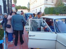 El recorrido ha comenzado en la residencia de las Hermanitas de los Pobres  // CharryTV