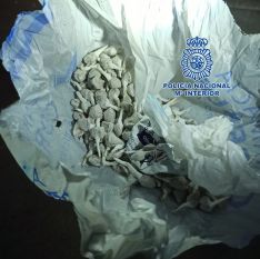 La operación ha desarticulado un punto de venta de cocaína y heroína // Policía Nacional