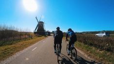 Torres es un enamorado del ciclismo desde pequeño y continúa practicando este deporte en Holanda // Óscar Torres 