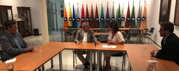 El Consistorio continua las reuniones con la Universidad de Málaga para implantar el grado de Fisioterapia en la ciudad // Ayuntamiento de Ronda