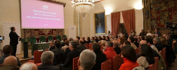 El acto se ha celebrado este martes en la sede de la institución.  // CharryTV