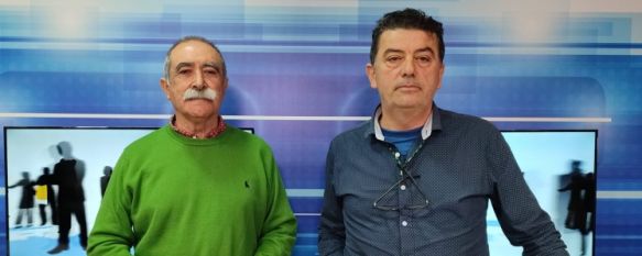 Paco Rojas, secretario del colectivo y José María Guerrero, presidente.  // CharryTV