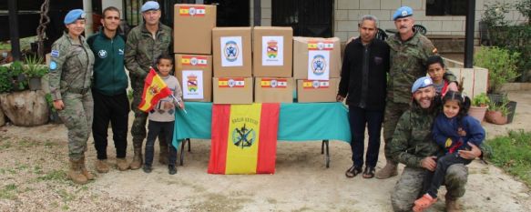 Benaoján dona ropa de invierno a familias vulnerables de Líbano a través de La Legión, Durante esta época del año la temperatura en la frontera con Israel puede llegar a alcanzar varios grados bajo cero , 25 Jan 2023 - 17:20