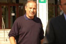 El ex alcalde de Ronda, Antonio María Marín Lara, abandonando los juzgados tras prestar declaración ante la Juez en septiembre de 2011.  // Pedro Chito