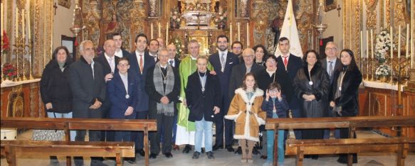 Miguel Ángel Romero toma posesión como Hermano Mayor de la Hermandad de la Aurora, La nueva Junta de Gobierno fue presentada en un acto que tuvo lugar en el Santuario de la Virgen de la Paz, 06 Feb 2023 - 17:20