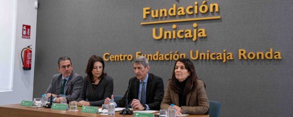 De izquierda a derecha: Sergio Corral, María de la Paz Fernández, José Manuel Domínguez y Emilia Garrido // CharryTV