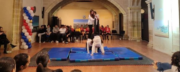  Un centenar de alumnos del Sagrado Corazón participan en un evento solidario de acrosport, Se han recaudado productos y alimentos a beneficio de la Asociación El Buen Samaritano , 13 Feb 2023 - 16:30