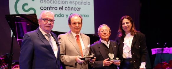 Gran éxito de la II Gala benéfica contra el cáncer, La cita, organizada por la AECC en Ronda y con las actuaciones de distintos artistas, reúne a medio millar de personas en el Teatro Municipal Vicente Espinel, 17 Mar 2023 - 18:05