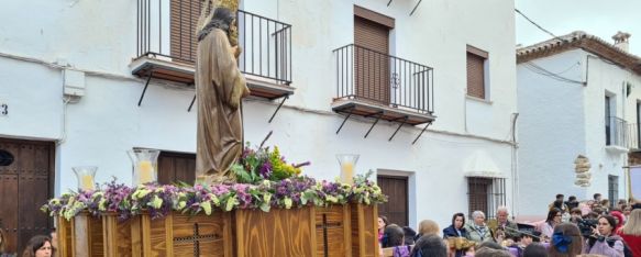 El colegio de La Inmaculada celebra su tradicional procesión de San José 