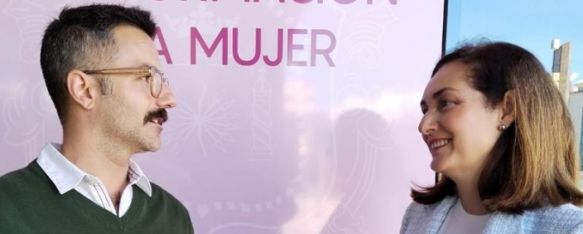 El psicólogo Borja Rodríguez y Cristina Durán, concejala de Igualdad. // CharryTV El psicólogo Borja Rodríguez y Cristina Durán, concejala de Igualdad. // CharryTV