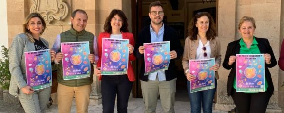 Presentación del evento este martes en la puerta del Ayuntamiento de Ronda. // CharryTV