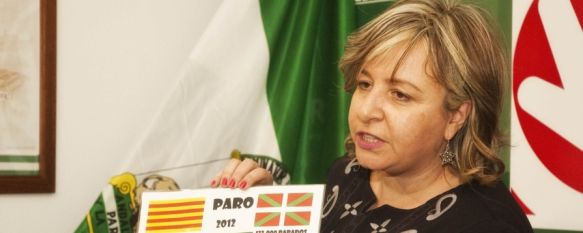 La creación de empleo, objetivo prioritario del Partido Andalucista según Isabel Barriga, Los andalucistas arrancan su campaña contra el paro bajo el lema: 