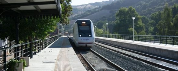 Instalaciones de la estación de tren en Ronda.  // CharryTV