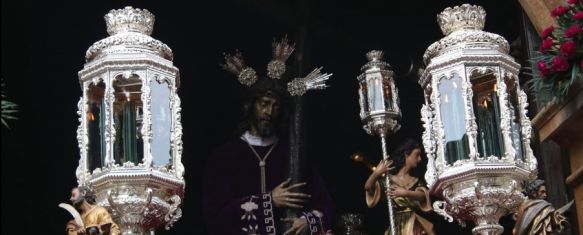 Nuestro Señor del Perdón a su salida de la Colegiata de Santa María la Mayor // CharryTV