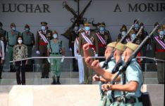 Felipe VI presidió el acto central del Centenario de La Legión el 20 de septiembre de 2020 en la Base Álvarez de Sotomayor de Viator (Almería) // Manolo Guerrero