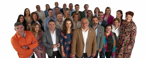 Imagen de los candidatos con los que concurrirá el PSOE de Ronda a las próximas elecciones municipales // CharryTV