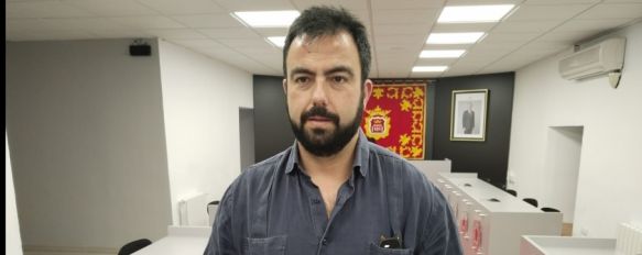 El edil de Empleo, Alberto Serrano, en rueda de prensa // Ayuntamiento de Ronda