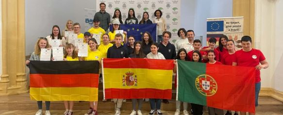 El colegio Fernando de los Ríos finaliza su participación en el programa Erasmus+, El centro rondeño ha estado presente en el proyecto “Be smart, give peace a start” junto a escuelas alemanas y portuguesas, 03 May 2023 - 16:31