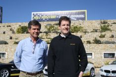 Melchor Durán (Ascari) y Guillaume Carli (Dunlop).  // CharryTV