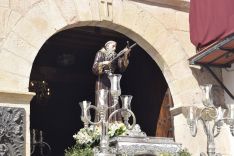 La Patrona estuvo acompañada de la imagen y los restos del Beato Fray Diego José de Cádiz // Laura Caballero