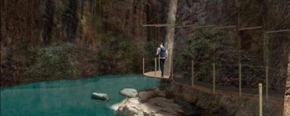 Luz verde al proyecto para instalar una pasarela en el fondo del Tajo, El proyecto, diseñado por el arquitecto del Caminito del Rey, supondrá una inversión de 1,3 millones, 29 Jun 2023 - 13:38