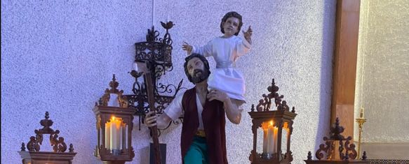 El barrio de San Cristóbal se prepara para procesionar al patrón de Ronda, A partir del jueves se realizará un solemne triduo en la parroquia homónima predicado por el padre Juan Carlos Millán, 06 Jul 2023 - 15:55