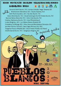 Cartel anunciador del festival // Pueblos Blancos Music Festival