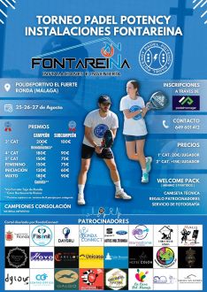 Cartel completo del torneo // Padel Potency