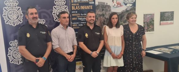 La Policía Nacional presenta la I edición de la carrera solidaria Ruta 091, Los fondos que se recauden en la prueba irán destinados a la asociación de ayuda a personas y familiares con cáncer de Ronda y la Serranía, AYUCA, 28 Jul 2023 - 15:09