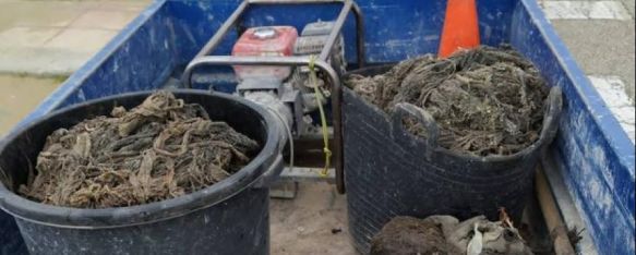 Aqualia extrae 35 toneladas de toallitas de la red de saneamiento de Ronda, La cifra crece en alrededor de 10.000 kilos de 2021 a 2022, por lo que la empresa hace un llamamiento a la situación ciudadana, 04 Aug 2023 - 13:43