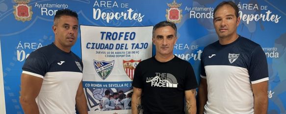 El CD Ronda disputará el Trofeo Ciudad del Tajo ante el primer equipo juvenil del Sevilla FC, El partido se celebrará este jueves a las ocho de la tarde en la Ciudad Deportiva, 08 Aug 2023 - 10:59