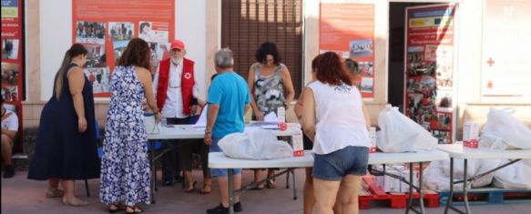 Cruz Roja realiza el reparto de alimentos del mes de agosto , Actualmente, más de 200 familias con necesidades son beneficiarias de esta iniciativa que cuenta con la colaboración de la delegación de Bienestar Social, 24 Aug 2023 - 14:48