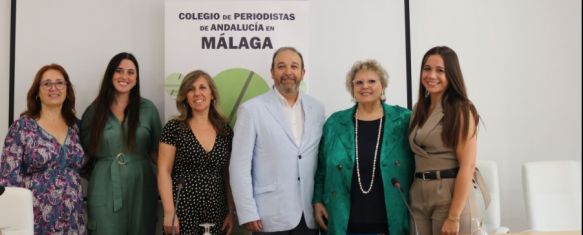 La entrega tuvo lugar en la Asociación de Prensa de Málaga // Fundación Asprodisis