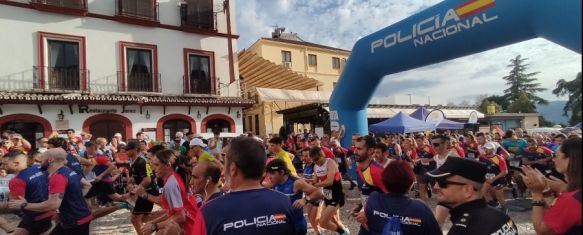 Éxito en la I Carrera Solidaria Ruta 091, de la Policía Nacional, en Ronda
