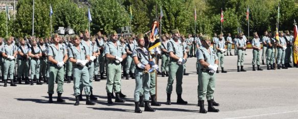 La parada militar empezó a las 12.00 horas en el patio de armas // Laura Caballero