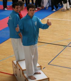 Jonathan Manzano (C.D. Bushido), se proclamó subcampeón de Andalucía. // CharryTV