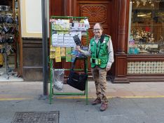 El boleto ha sido vendido esta mañana en la calle La Bola.  // CharryTV