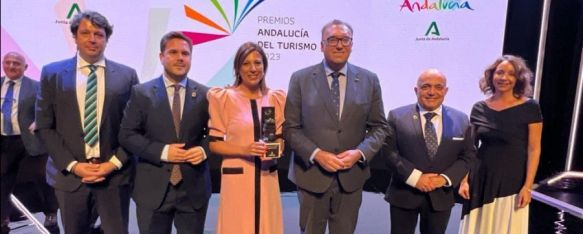 Ronda recibe el galardón de Destino Turístico de Excelencia de la Junta en Jaén, El Gobierno autonómico reconoce al Ayuntamiento de Ronda en sus Premios Andalucía de Turismo 2023, 29 Sep 2023 - 08:08