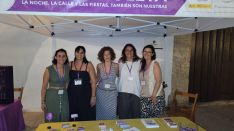 El colectivo feminista también estuvo presente en el festival de música Pinsapo Sound.  // Rondafem