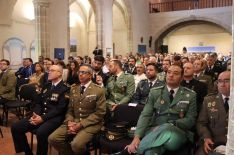 Al acto celebrado en el Convento de Santo Domingo han acudido representantes civiles y militares. // CharryTV